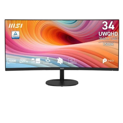 MSI MONITOR CURVO 34 LED VA UWQHD 21:9 1500R 120Hz 1ms, [PRO MP341CQ E12]