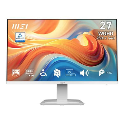 MSI MONITOR 27 LED IPS WQHD 16:9 144Hz 1ms, BIANCO [PRO MP273QW E14]