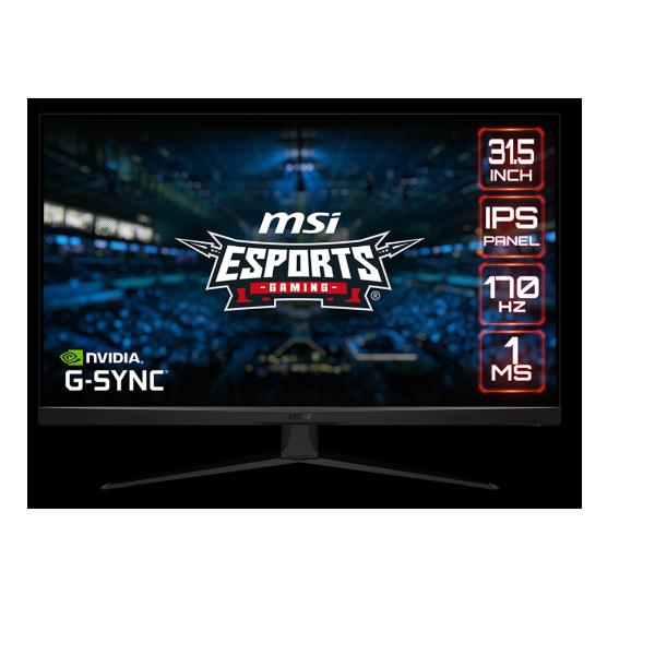 MSI MONITOR GAMING 31,5 LED IPS WQHD 1MS 170hz, DP/HDMI [G321Q]