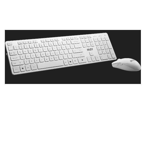 MSI TASTIERA BIANCA WIRELESS COMBO COPILOT PRO W IT [956-AZIT319-104]