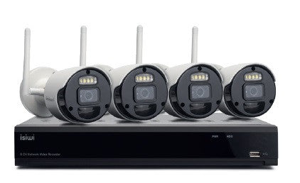ISIWI NVR WIRELESS ISIWI CONNECT ISW-K1N8 GEN1 8 CANALI [ISW-K1N8]