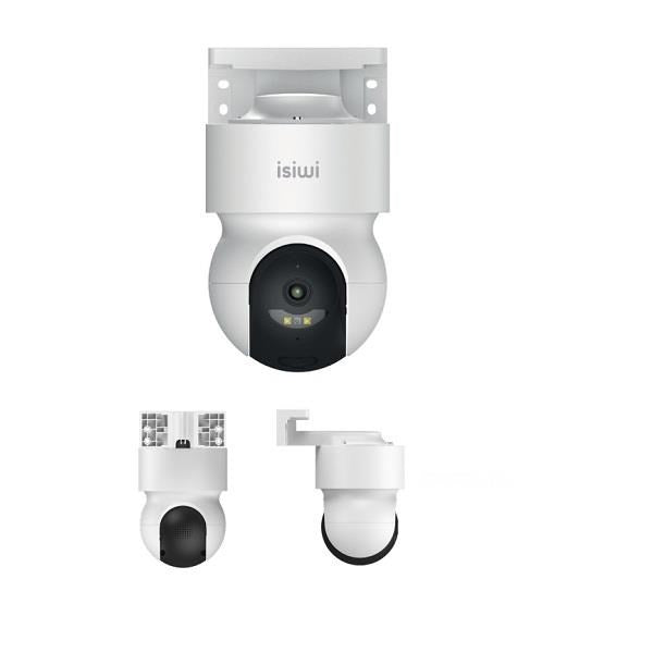 ISIWI TELECAMERA ALIMENTATA REDI ON 2K PT PER ESTERNO IR LED E SHOWCOLOR AUDIO BIDIREZIONALE SD CA [ISW-PT3MP]