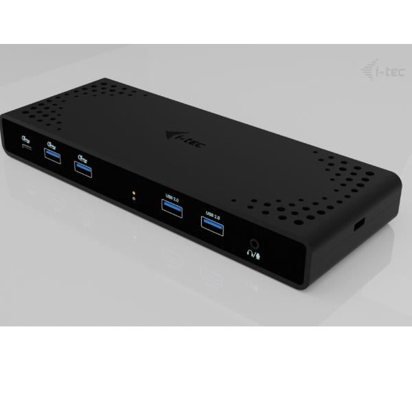i-tec Universal Dual 4K Display Docking Station + Power Delivery 85W [CADUA4KDOCKPDB]