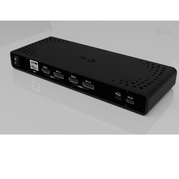 i-tec Universal Dual 4K Display Docking Station + Power Delivery 85W [CADUA4KDOCKPDB]