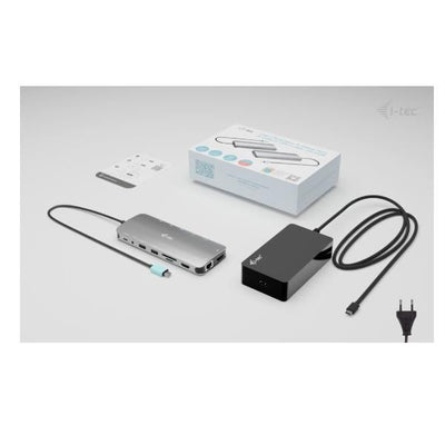 Docking station USB-C MTL NANO 4K PER 3 MONITOR (2xHDMI,1xUSB-C) + PD 140W con Alimentatore 140W [C31NANOTRIPLED140]