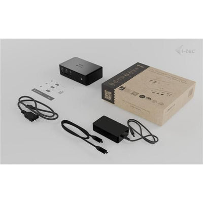 Docking station Thunderbolt5 Quattro Display, 5 porte USB, 2,5 GLAN con Alimentatore 140 W [TB5QUATTRODOCKPD]