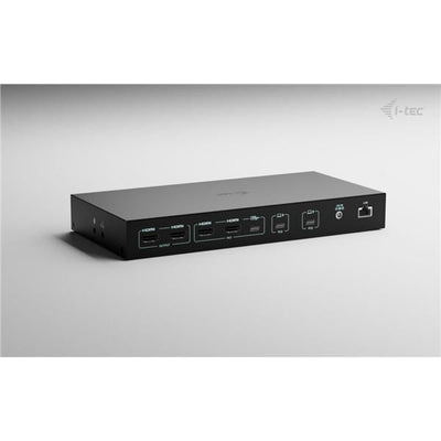 KVM Docking Station PRO per 3 HOST (PC, NB, Tablet, Console Gioco), 2 MONITOR, Alimentazione intelligente (1x92 W o 2x65 W) [C31KVMDOCKPDPRO]