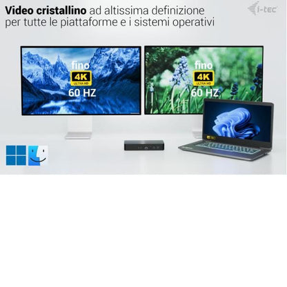 DOCK UNIVERSALE INTELLIGENT DUAL DISPLAY [CAINTGDUAL4KDOCPDIT]