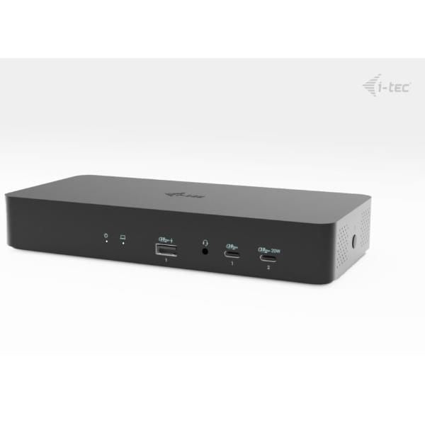 i-tec Universal Intelligent Dual Display Docking Station + Power Delivery 100W [CAINTGDUAL4KDOCPDIT]