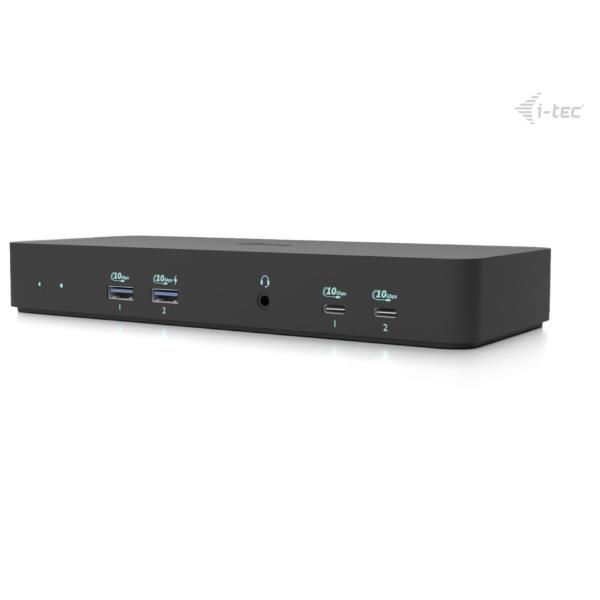 USB-C DOCK INTELLIGENT TRIPLO MONITOR 2x DP, 1x HDMI, PD 100W con alimentatore [C31INTGTRI4KDOCPDIT]