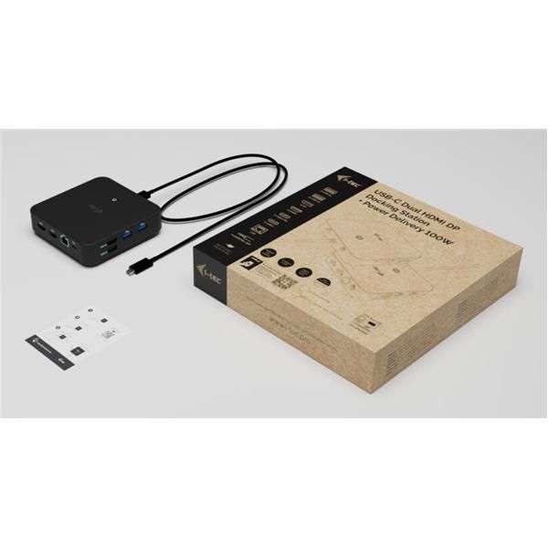 i-tec USB-C DP Dual HDMI Docking Station with Power Delivery 100 W [C31TRIPLEVIDEODPPRO]