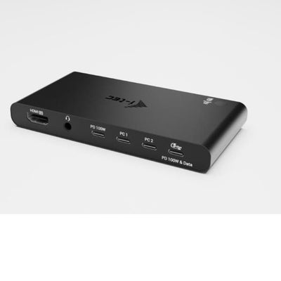 KVM Docking HDMI x 2 Hosts (PC1 e PC2) PD 2x 100W [C31KVMHDMIDOCKPD]