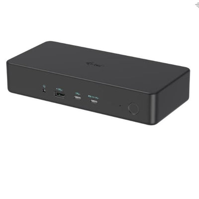 DOCKING STATION UNIVERSALE USB 3.0 / USB-C / TB Doppio Monitor (2xDP+2xHDMI) + PD100W con Alimentatore [CADUAL4KDOCKPD2IT]