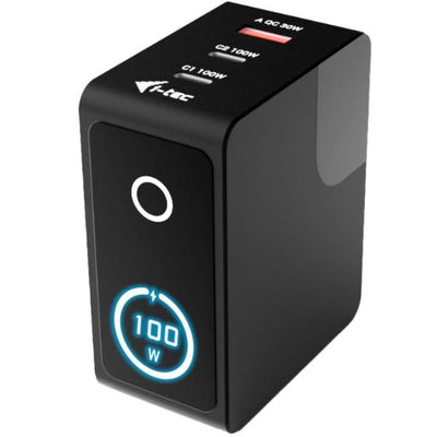 UNIVERSAL CHARGER USB (2USB-C, 1USB-A) Potenza uscita fino a 100W [CHARGER-INTG100W]
