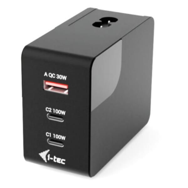 UNIVERSAL CHARGER USB (2USB-C, 1USB-A) Potenza uscita fino a 100W [CHARGER-INTG100W]