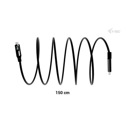 Cavo Thunderbolt 4/USB4 Class Pro da 240 W con LCD (40 Gbps, 150 cm) [TB4CBL150CMPRO]