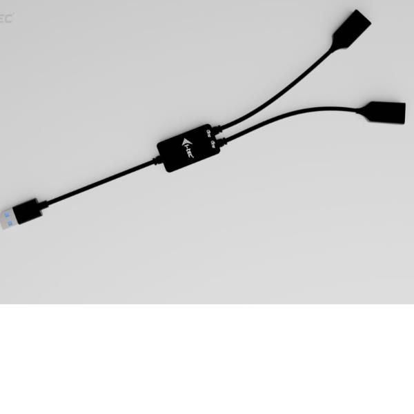 i-tec USB-A Cable HUB 2 port (2x USB-A) [U3CBLHUB2A]