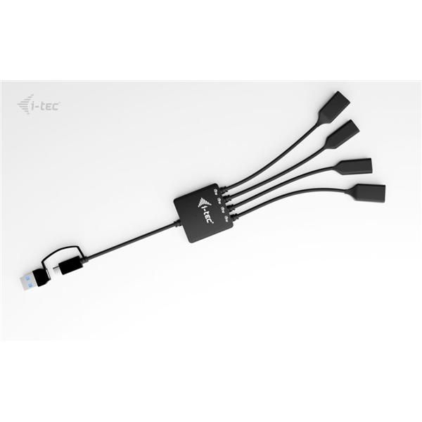 I-TEC CAVO HUB USB-C/USB-A 4 PORTE 2X USB-C, 2X USB-A [CACBLHUB2A2C]