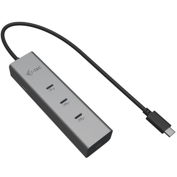 HUB di ricarica USB-C a 5 porte con video USB-C 8K + PD 85 W [C31HUBMETAL8KPDPRO]
