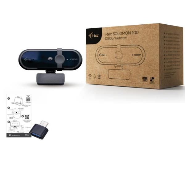 I-TEC SOLOMON 100 1080p WEBCAM [CAMSOLOMONF100]