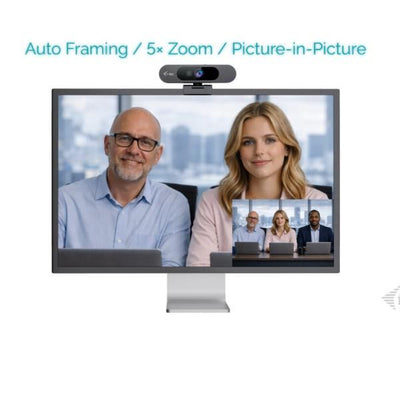 WEBCAM SOLOMONPRO900 Ultra HD 4K - Auto Framing AI [CAMSOLOMON4K900]