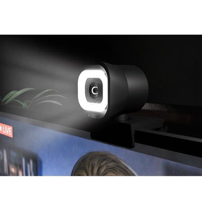 WEBCAM SOLOMON700 STREAM 4K con luce LED integrata [CAMSOLOMON4K700]