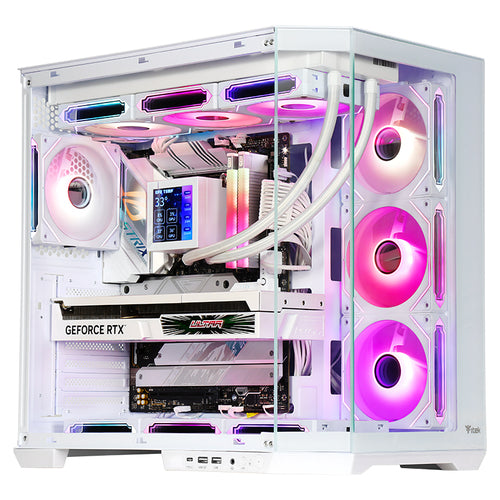 ITEK CASE DARK CAVE AKU - GAMING TOWER, ATX, 4X12CM ARGB FAN, USB3, TYPE-C, TEMP GLASS SIDE FRON [ITGCADCAKW]