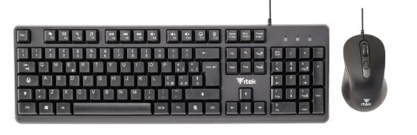 TASTIERA + MOUSE ITEK DEC C01 USB [ITKMDECC01]