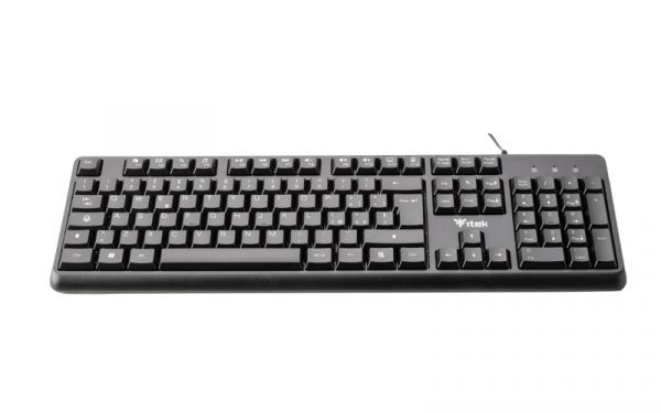 TASTIERA ITEK DGT C01 - USB, 105 TASTI, CAVO 1.5M [ITKODGTC01]