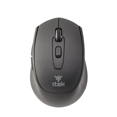 MOUSE ITEK CLK W24B - WIRELESS 2.4G E BT - ERGO [ITMOCLKW24B]
