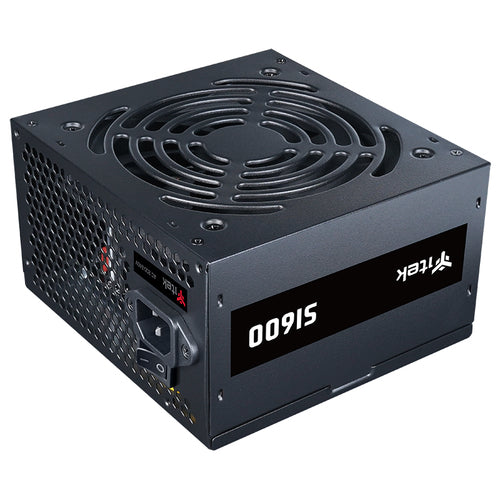 ITEK ALIMENTATORE SI600 - 600W, EFFICIENZA 80+, PFC ATTIVO, 12CM SILENT FAN [ITPSESI600]