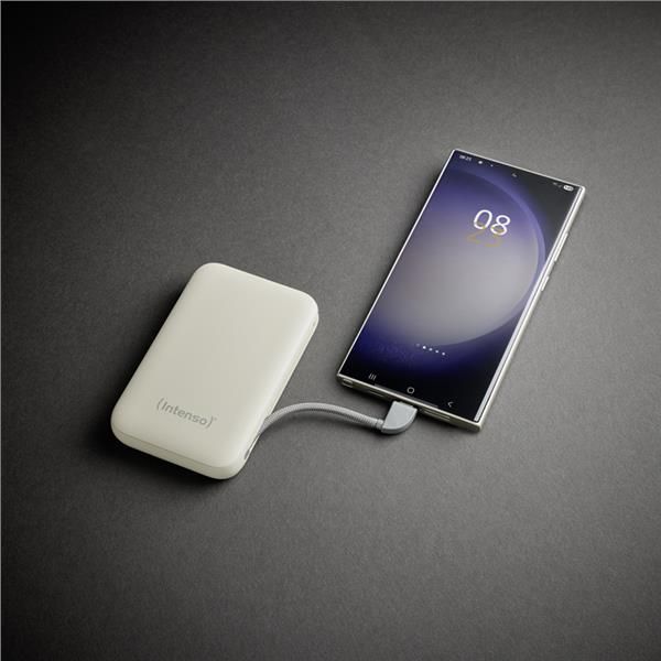 INTENSO POWER MAGNETIC POWER BANK CHAMPAGNE 1000MAH CON CAVO DI RICARICA USB-C INTEGRATO [7333031]