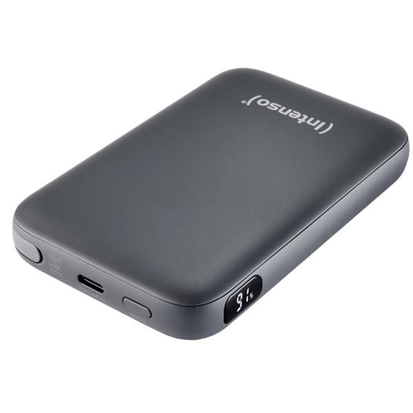 INTENSO POWER MAGNETIC POWER BANK GRIGIO 1000MAH CON CAVO DI RICARICA USB-C INTEGRATO [7333034]