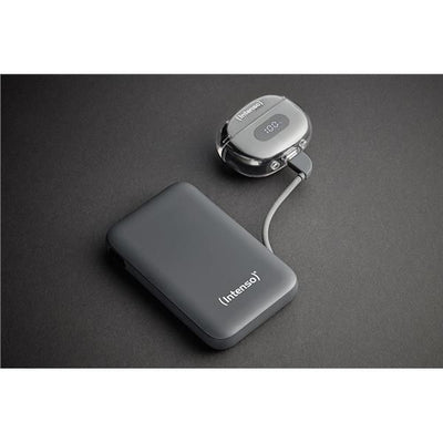 INTENSO POWER MAGNETIC POWER BANK GRIGIO 1000MAH CON CAVO DI RICARICA USB-C INTEGRATO [7333034]
