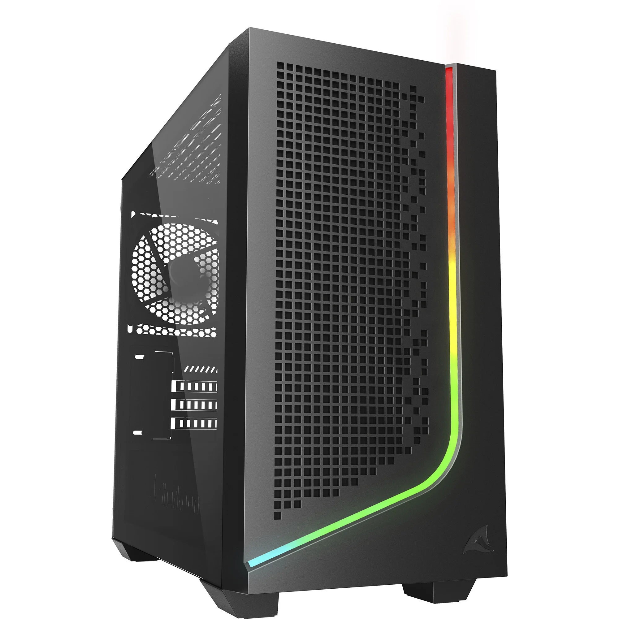 SHARKOON CASE J1000 MATX ARGB NERO [J1000 ARGB]