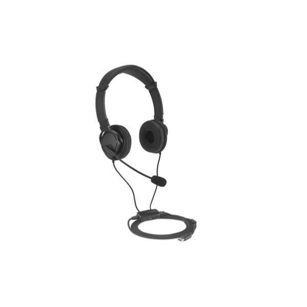 Cuffie EQ USB-C classiche con microfono e controllo del volume [K97464WW]