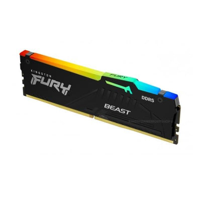 Kingston Fury Beast RGB 8GB DDR5 5600MT/s Non ECC DIMM [KF556C40BBA-8]