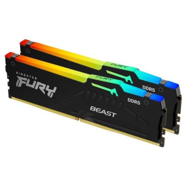 Kingston Fury Beast RGB 16GB - 2x8GB - DDR5 [KF552C40BBAK2-16]