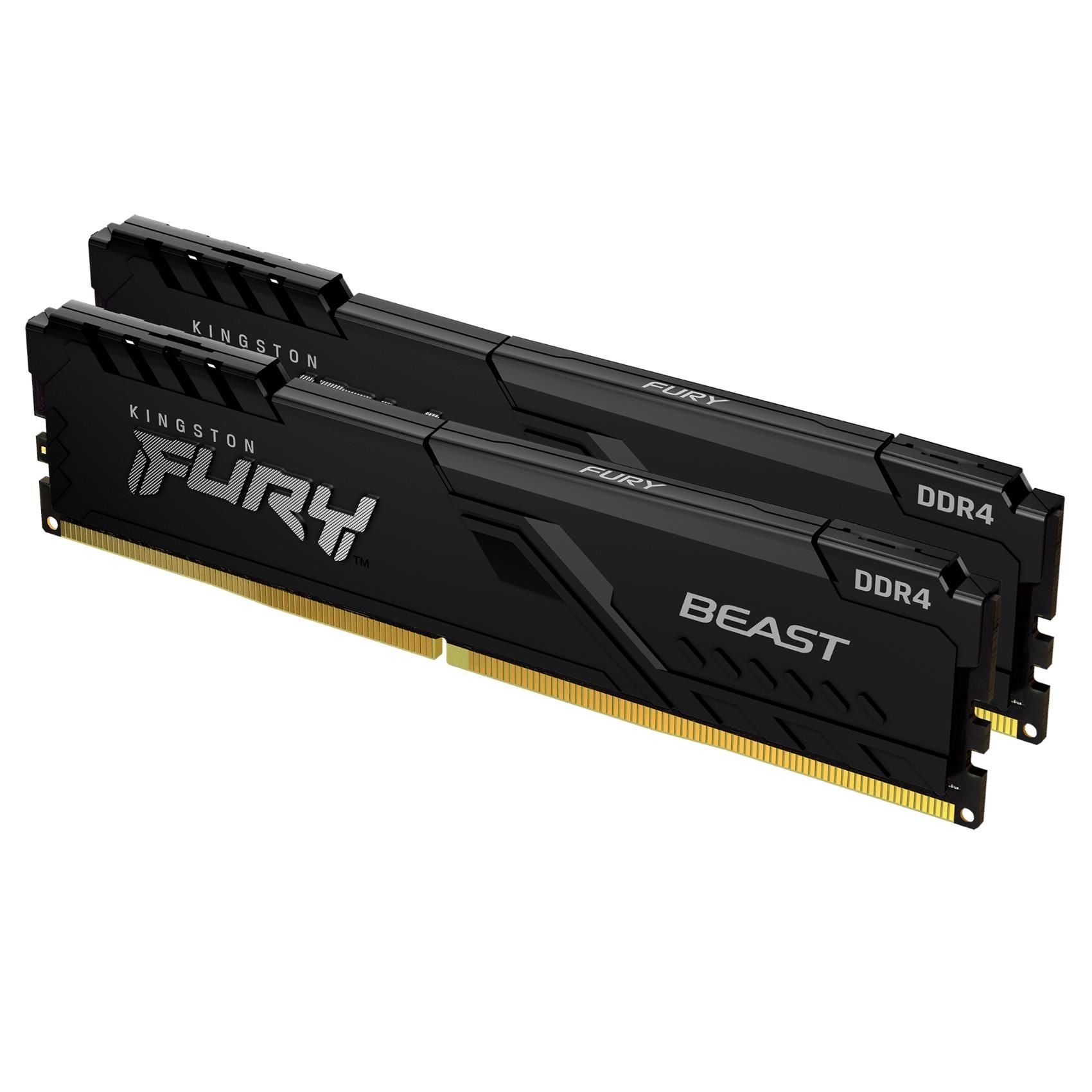 Kingston Fury Beast 16GB - DDR4 - 2x8GB [KF436C17BBK2/16]