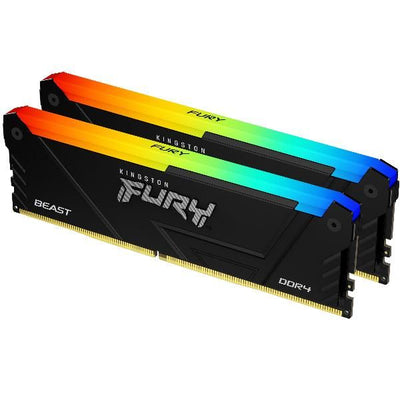 Kingston Fury Beast 32GB - RGB - DDR4 - 2x16GB [KF432C16BB2AK2/32]