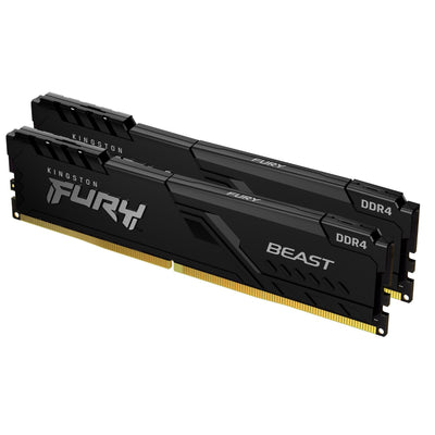 Kingston Fury Beast 64GB - 2x32GB - DDR4 - Black [KF436C18BBK2/64]