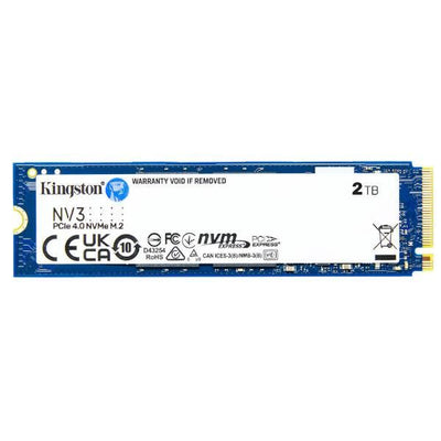 Kingston NV3 M.2 2280 NVMe SSD - 2 TB - M.2 - 6000 MB/s [SNV3S/2000G]