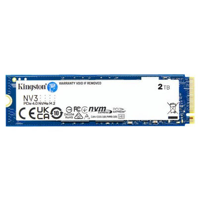 Kingston NV3 M.2 2280 NVMe SSD - 2 TB - M.2 - 6000 MB/s [SNV3S/2000G]