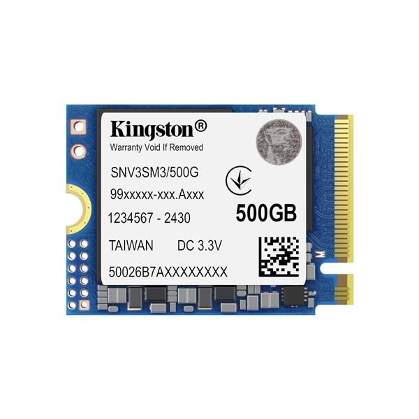 KINGSTON SSD NV3 INTERNO 500GB PIC-E M.2 2230 NVME 4.0 [SNV3SM3/500G]