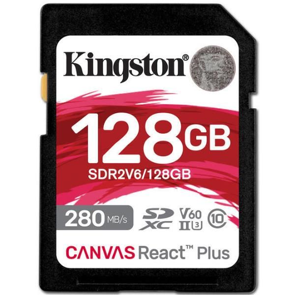 Canvas React Plus V60 SD Memory Card - 128GB - SDR2V6/128GB [SDR2V6/128GB]
