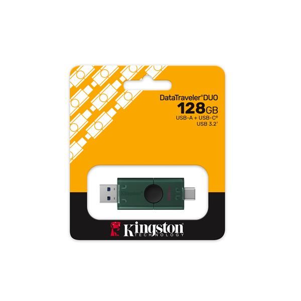 DataTraveler DuoG2 128GB USB-A + USB-C 3.2 Gen 1 [DTDEG2/128GB]