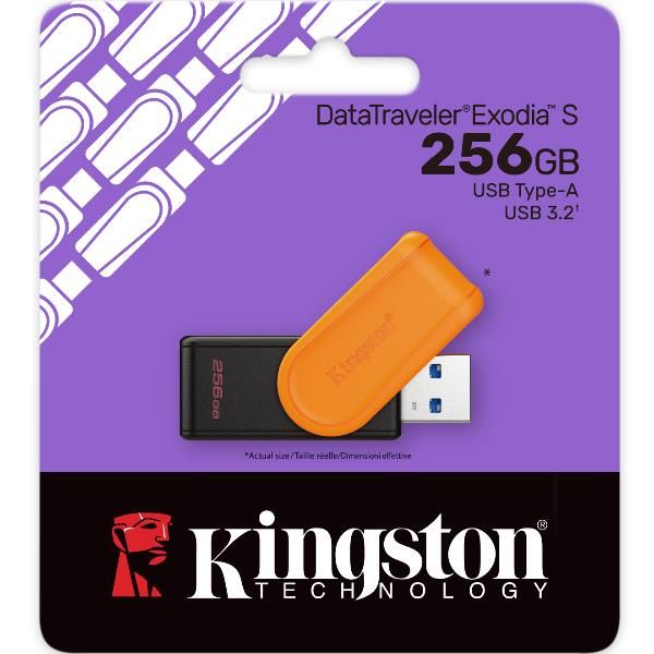 KINGSTON PEN DISK USB 3.2 256GB DATATRAVELER EXODIA [DTXS/256GB]