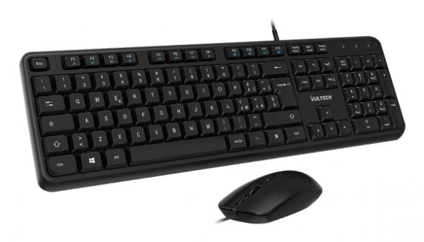 KIT TASTIERA E MOUSE CON FILO USB 2000DPI [KM-811]
