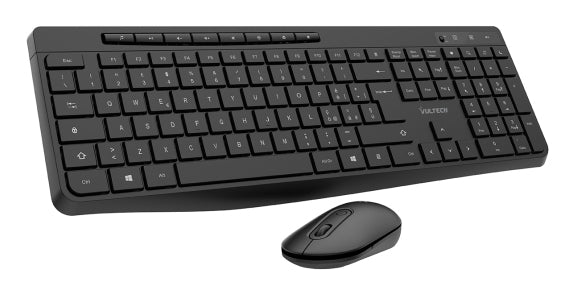 TASTIERA E MOUSE WIRELESS 1600DPI 2,4GHZ [KM-841W]