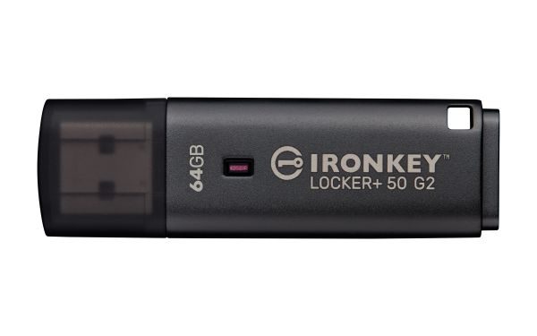 64GB IRONKEY LOCKER PLUS 50 G2, FIPS 197, AES-256 [IKLP50G2/64GB]